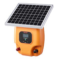 VEVOR Solar Fence Charger, 1J 10 kV Solar Powered Fence Charger, 1.86 Miles Range, Electric Fence Energizer Kit, Keep Out Predators, 3 Days Runtime, for Livestock, Poultry, Garden Protection