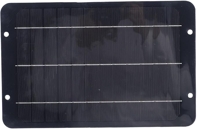 TOPINCN Solar Powered Fan, 7W Dual Solar Ventilation Exhaust Fan with Protective Net for Chicken Coop Dog House Greenhouse Shed Attic, Water Proof Monocrystalline Panel