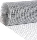 Hardware Cloth 1/2 inch 48 x 100 Ft 19 Gauge - Hot Dip Galvanized After Welding - Chicken Wire Fencing Gopher Wire Mesh Roll Garden Fence Wire Mesh Fence