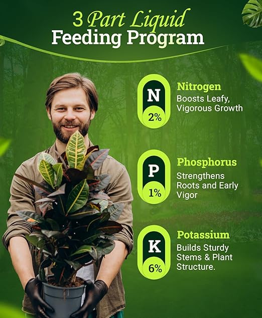 FoxFarm Cultivation Nation Grow Liquid Plant Food, 2-1-6 - Part 1 of FoxFarm 3-Part Feeding Program for Vegetative Growth - NPK Fertilizer for Seedlings & Established Plants - 1 Quart