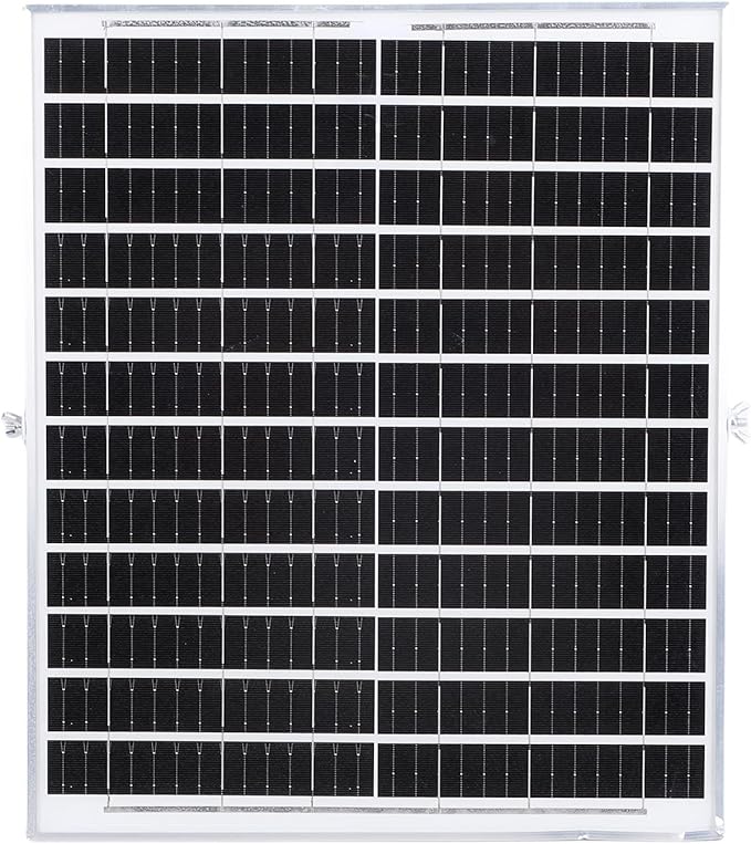 Chicken Coop Solar Fan, Durable Chicken Coop Ventilation Fan with Timer Function, Smart Sensing System, Strong Exhaust Fan with Solar Panel for Chicken Coops Greenhouses