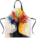 Apron Adjustable Waterproof with Two Deep Pockets Wowen men for Summer BBQ Pool Parties & Resorts