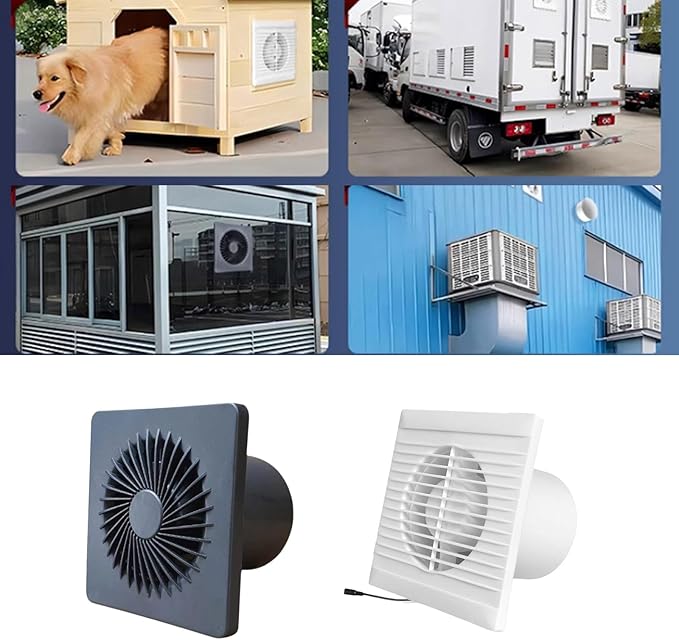 Professional Exhaust Fan Efficient Ventilation Air Circulations for Chicken Cage and Garage Wall Mount Cooling Vent Exhaust
