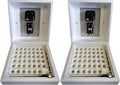 Farm Innovators 2450 Heated Digital Circulated Air Incubator with Automatic Egg Turner for Improved Egg Hatching of Up To 41 Eggs, White (2 Pack)