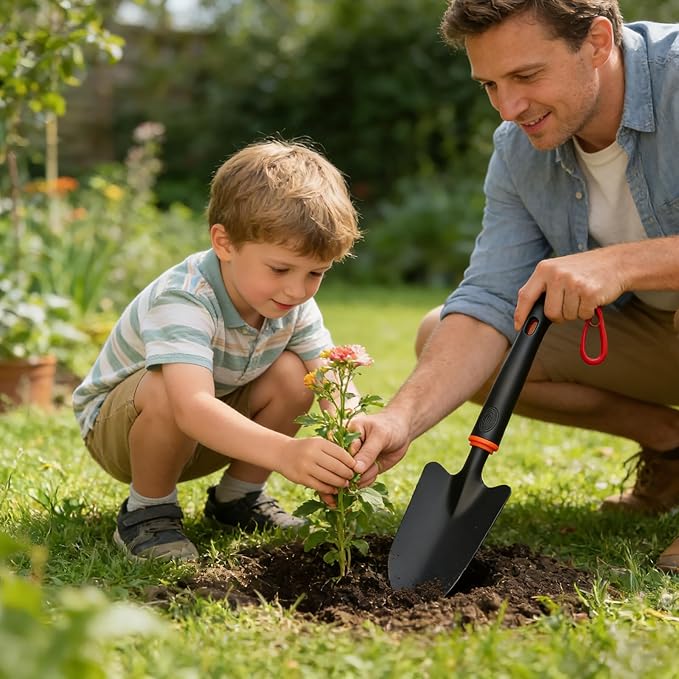 Garden Trowel, Portable Garden Weeder Tool, Gardening Trowel for Vegetable Gardening Backyard Farm Planting(Shove)