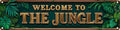 Vintage Tin Welcome To The Jungle Sign Retro Metal Sign Suitable For Home Street Shop Garage Bar Farm Garden - Multi-Purpose For Indoor/Outdoor Use Plaque 4x16 Inch