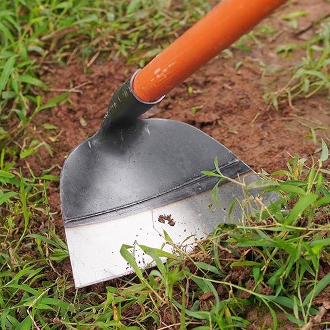 Heavy-Duty Steel Farm Gardening Weeding Hoe Head - New Replacement Handheld Grub Hoe Garden, Garden Hoe for Weeding, Hoe Garden Tool for Garden, Farm and Backyard