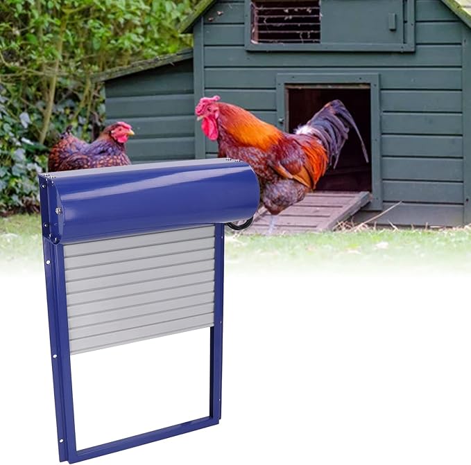 Automatic Chicken Coop Door, Solar Chicken Coop Door, Programmable Chicken Coop Door, Solar Powered Chicken Door Opener Programmable Timer Control