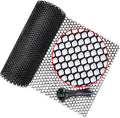 Plastic Mesh Fence Roll 15.7" x32.9', Heavy Duty Chicken Wire Barrier for Chicken Coop & Garden Fencing, Animal Enclosure (Dogs/Rabbits), No Tools Needed Easy Install (Black)