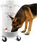 Gravity Water Bowls for Dogs: 6.5 Gallons! Pet Gravity Water Dispenser. Quiet, BPA Free, No Rust, Made in USA. Ideal for Daycares and Multi Pet Busy Parents. Automatic Fountain for Cats