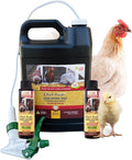FlexTran Chick Fresh Odor Eliminator for Backyard Chickens. Makes 1 Gallon of Solution Eliminates Coop, Brooder Odor, Etc. Concentrate w/ 128 oz Empty Sprayer (2 gallons)