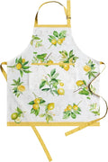 Maison d' Hermine 100% Cotton Apron for women with Pocket Kitchen Chef Apron for Men Cooking Easter Decorations