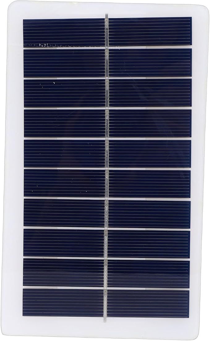 Greensen Solar Exhaust Fan, 2W ABS Powered Ventilation Fan with Solar Panel for Chicken Coop Greenhouse Shed Pet House Window