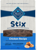 Blue Buffalo Stix Pepperoni-Style Dog Treats Made with Natural Ingredients, Chicken Recipe, 24-oz. Bag