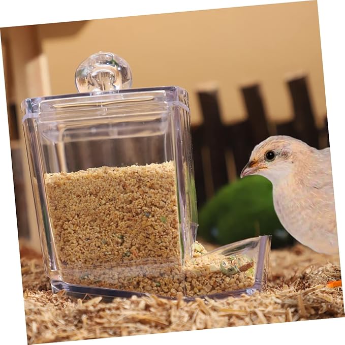 BESPORTBLE Automatic Bird Feeder No Waste Chicken Feeder No Mess for Chickens Birds