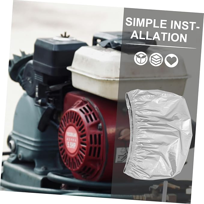Waterproof Generator Cover with Elastic Drawstring Weatherproof Protection for and Predator 3500 Outdoor Use 25.59X16.14X11.02In