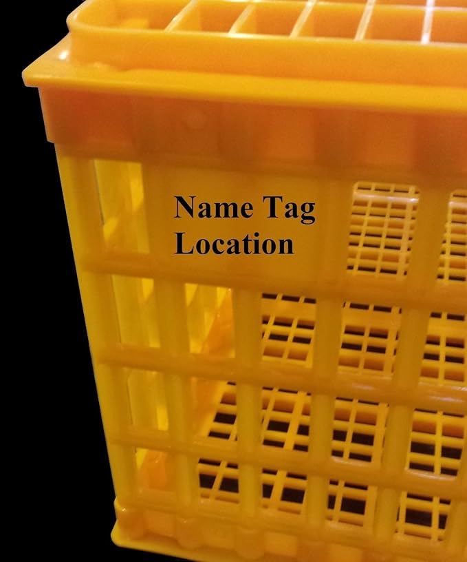 RITE FARM PRODUCTS H.D. 29x21x12 Poultry Transport 4H Show CAGE COOP Basket Chicken Crate