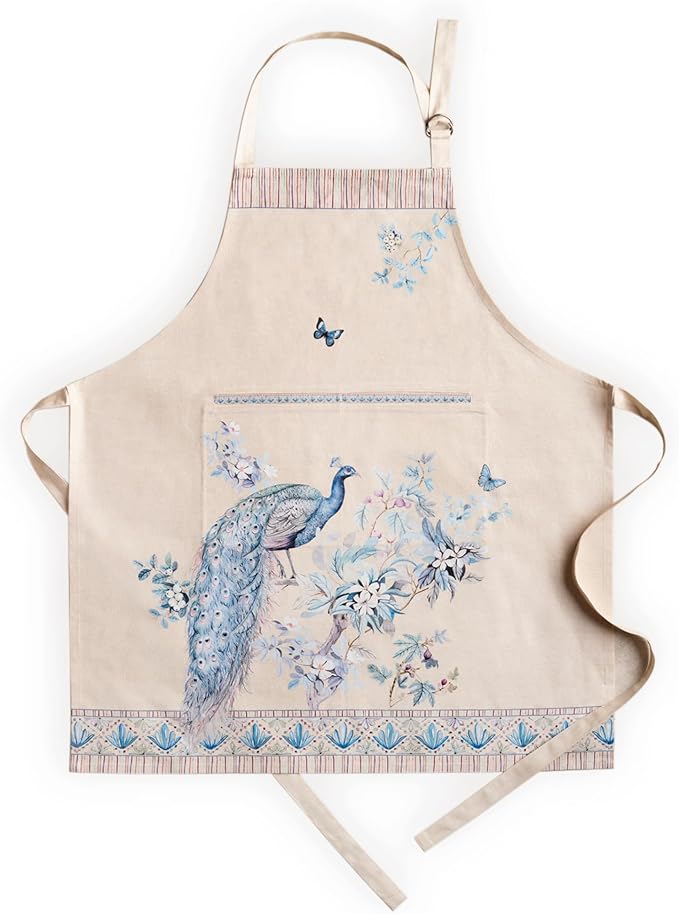 Maison d' Hermine 100% Cotton Apron for women with Pocket Kitchen Chef Apron for Men Cooking Easter Decorations