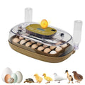 24 Egg Incubators for Hatching Eggs, Chicken Egg Incubator with Egg Candler, Automatic Egg Turning and Temperature, Humidity Control, Egg Hatcher Incubator for Chickens, Ducks, Geese, Birds and Quail