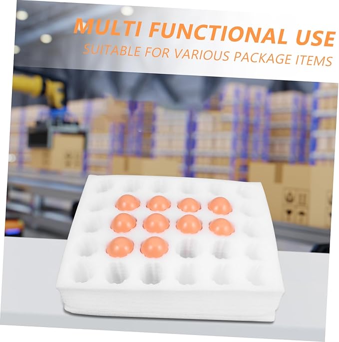 Shipping Holder Cell Crate Protective Storage Tray for Supermarkets Farms and Households