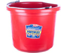 Fortiflex Flat-Back Bucket 6 Gallon Red