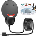 250W Bird Bath Heater - Suitable for Livestock, Poultry, Horses, Cows, Birds, and Chicken Waterers - Winter Use Indoors/Outdoors - Aluminum Cast for Efficient Heating
