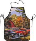 Aprons For Women Men With Pockets Adjustable Kitchen Chef Apron For Cooking Waitress Bbq Coffee House 28" L*21" W