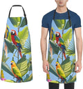 Waterproof Apron Adjustable Bib for Women Men Vintage Nautical White Ship Cooking Aprons Chef Bibs with 2 Pocket