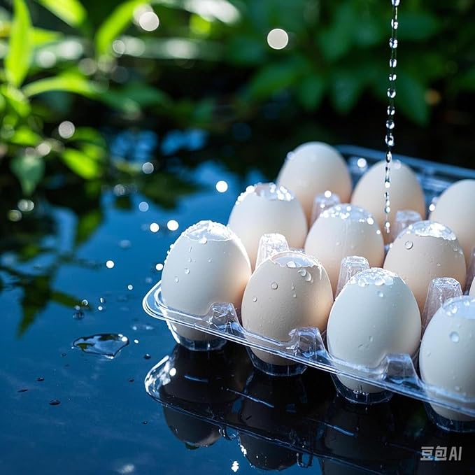 60 pc Plastic Bulk EggCarton,clear egg carton cheap bulk, Suitable For Storing Egg in Farmers' Markets, Supermarkets, Kitchens(2 * 6)