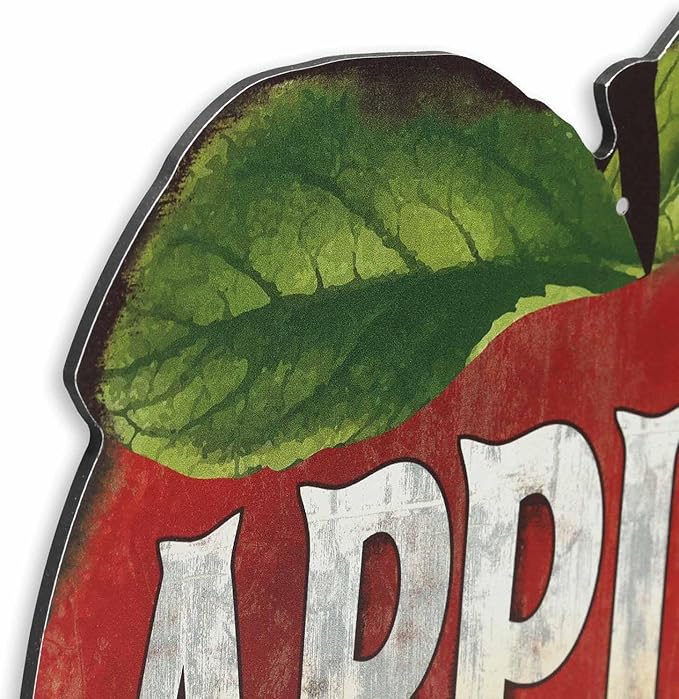 Pick Your Own Apples Vintage Metal Sign for Kitchen, Dining Room, or Garden Shed
