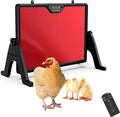 2026 Smart Chicken Coop Heater Coop Radiant Heat Panel Built-in Adaptive Temperature Sensor, Chicken Heater Inside Coop for Winter, Adaptable to Timer and Temp Controllers, ETL UL Compliant