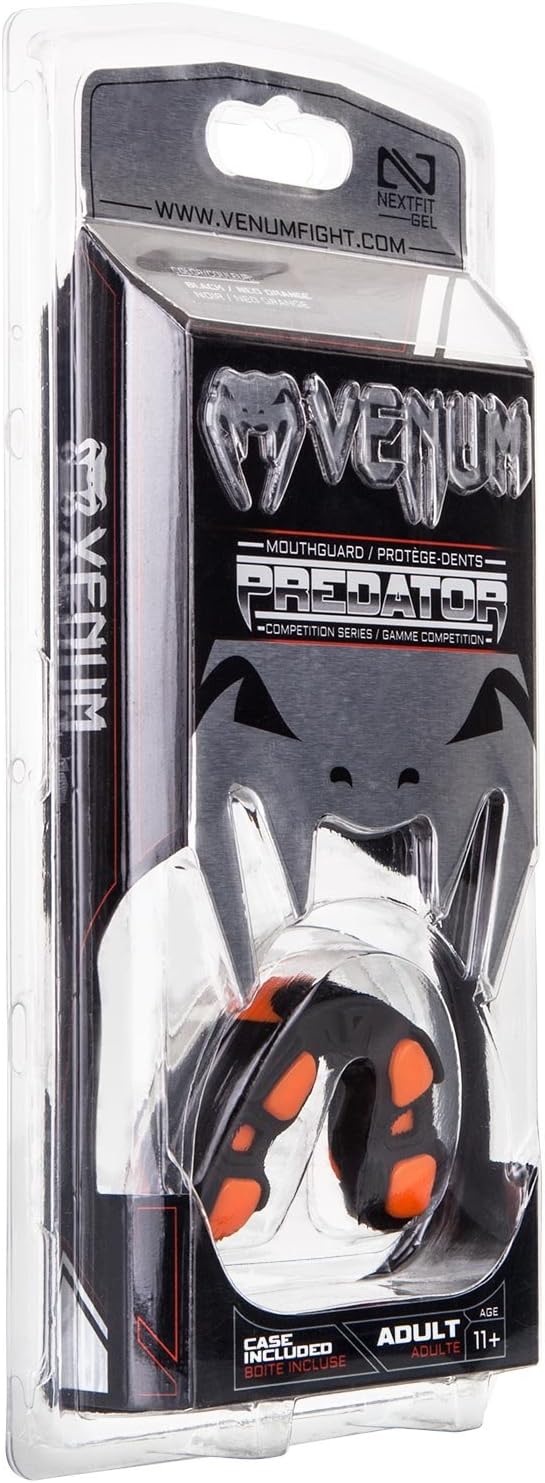 Venum Predator Mouthguard - Black/Neo Orange