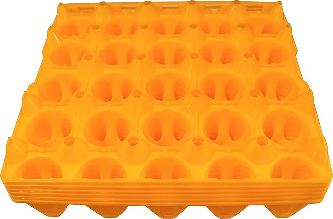 Rite Farm Products 24 20 Egg Plastic Trays for Duck Goose Turkey Peafowl Carton