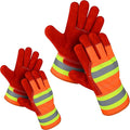 Daniel Smart Men & Women Goatskin Working Glove Lightweight Leather Safety Gloves for construction, gardening outdoor Work