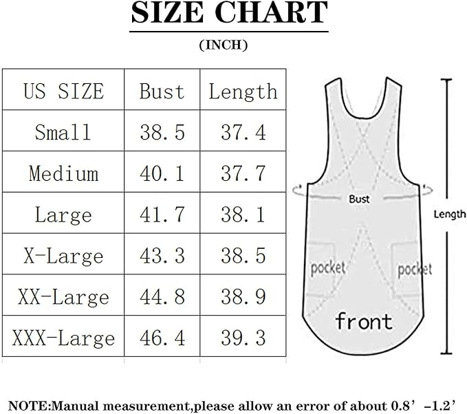 Cotton Linen Apron Cross Back Apron for Women with Pockets Pinafore Dress for Baking Cooking