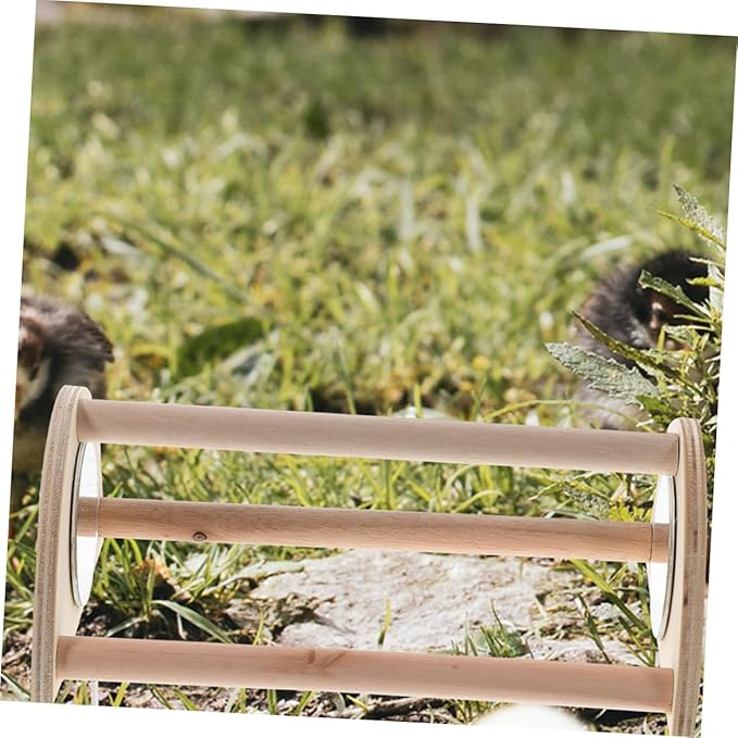 Milisten Chicken Perch Stand for Hens Chicks Lightweight Wooden Roosting Bars for Indoor Outdoor Use Encourages Healthy Growth Social Interaction Poultry Habitats