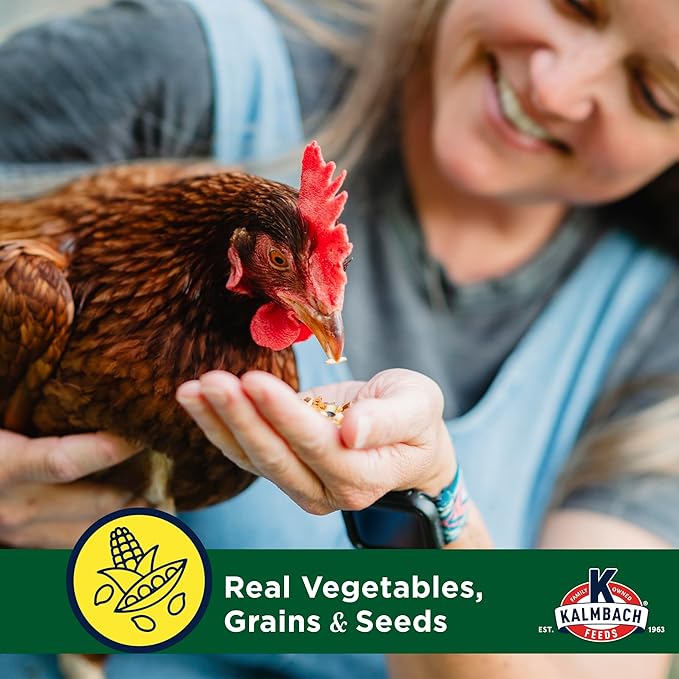 Kalmbach Feeds Henhouse Reserve® Whole Grain Layer Feed with Crumbles for Poultry