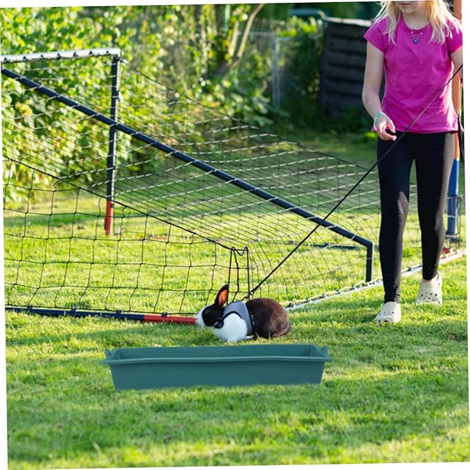 2pcs Durable Chicken Cage Feeder Versatile Fodder Pot for Chickens Pigs Cows Sheep Easy to Clean Design Ample Capacity for Reduced Refilling Efforts