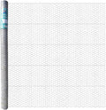 20GA Galvanized Hexagonal Poultry Netting Chicken Wire 60 inches x 50 feet x 1 inch Mesh
