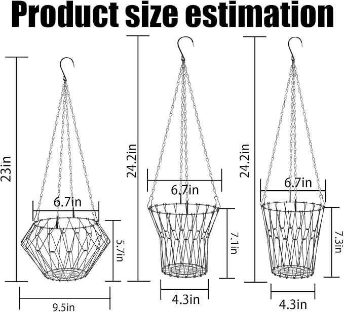 Hanging Chicken Feeder,12 in Large Foldable Chicken Feeder, Poultry Vegetable Fruit Feeding Holder with Hanging Chain(1 Pack)
