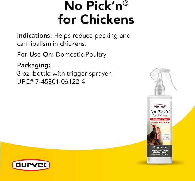 Durvet No Pick'n for Chickens