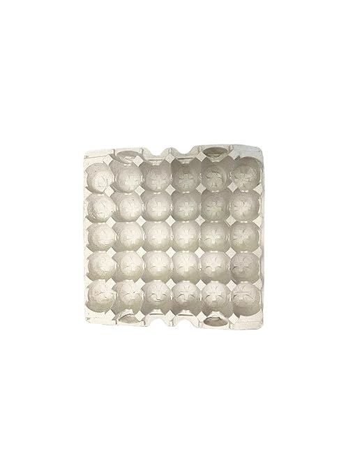Pulp Fiber Egg Flats Egg Trays for Storing 30 Large Eggs Or Small Parts Or Use For Crafting (6)