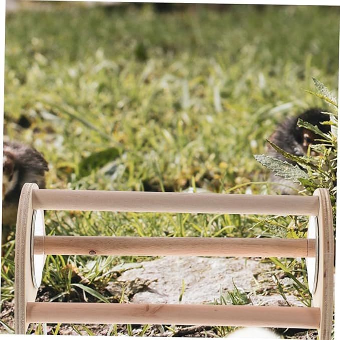 Yardwe Chick Roosting Bar for Brooder Wooden Perch for Chickens Encourages Active Growth Durable Chicken Stand for Coop for Enhanced Wellbeing