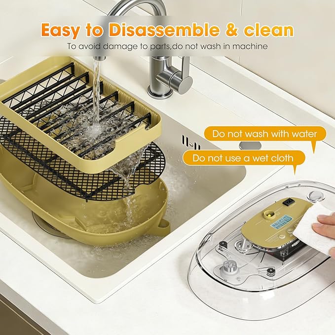 24 Egg Incubator for Hatching Eggs, Automatic Egg Turning, Temperature & Humidity Control, Egg Candler, for Hatching Chicken, Duck, Quail, Goose - Ideal for Farm, Classroom, Home Use