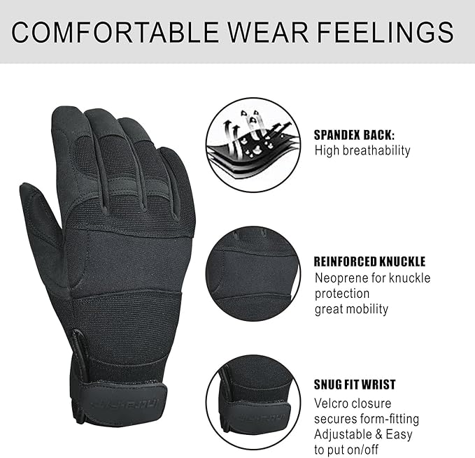 Needle Puncture & Thorn Proof Gloves, Level 3 Needlestick Resistant Work gloves for Garden & Animal Handling