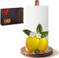 Lemon Paper Towel Holder - Lemon Decor for Kitchen Farmhouse Bathroom Countertop - Gifts for Women Mom Grandma - 3D Funny Yellow Stuff Decorative Accessories