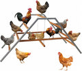Garvee Chicken Perch with Swing, Chicken Roosting Bars for Coop Accessories, Wooden Ladder for Chickens' Health and Happiness, Chicken Run Toys Accessories for Backyard Farms