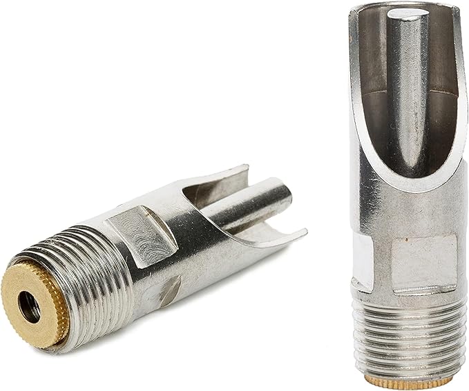 Pack of 10 Stainless Steel NPT 1/2" Automatic Pig Nipple Drinker for Sows Piglets Drinking
