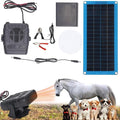 2026 Solar Heater for Chicken Coop, 30W Solar Powered Heater, Chicken Coop Heaters for Winter, Waterproof, SolarS Panel Heaters with Overheating Protection, for Drying Heating Pet House (+Accessory)
