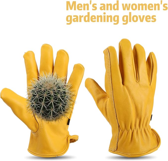 for Men Women Gardening gloves, protective gloves,For Gardening/Wood Cutting/Farm/Construction/Riding